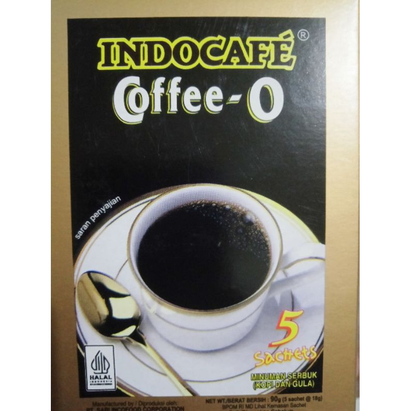 

kopi indocafe coffee -O per box isi 5 sachet
