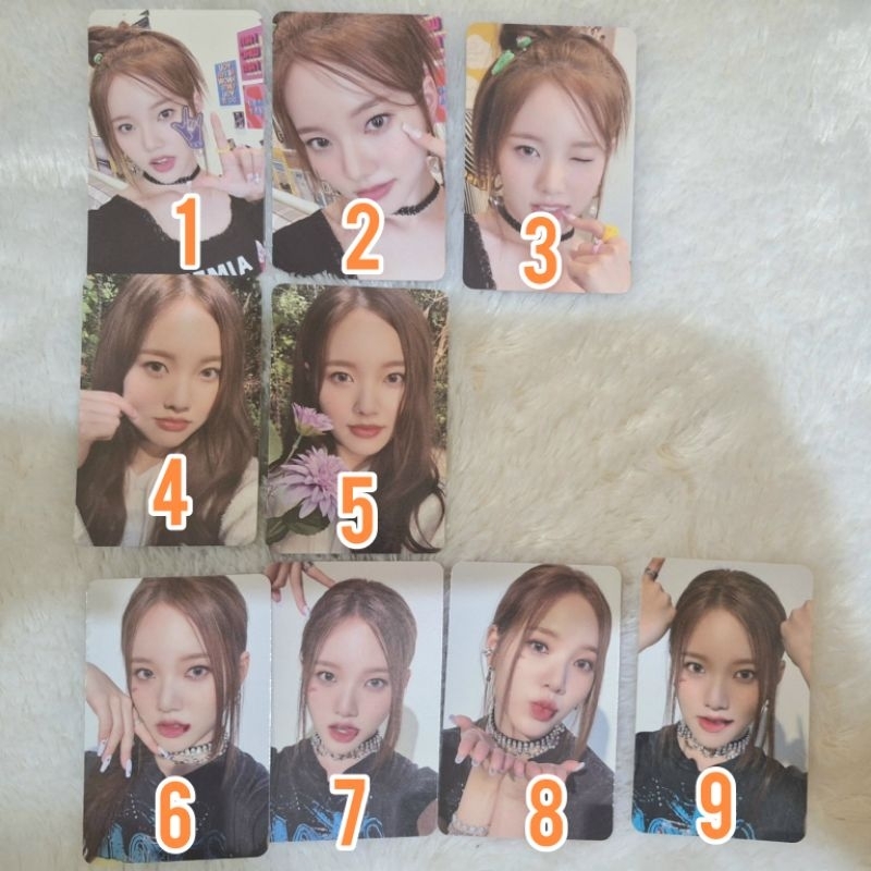 [READY STOCK] WEEEKLY COLORISE PHOTOCARD SOOJIN
