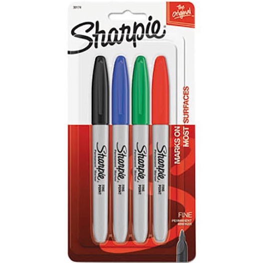 

Sharpie Set isi 4 Basic Colour n S3F5