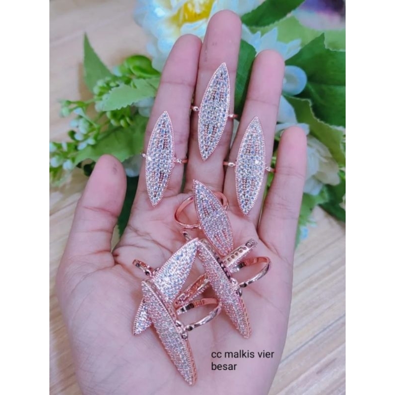 Cincin Markis Replika Berlian, Cincin Elisabeth, Awet Pake Harian, Cocok dipake Kondangan