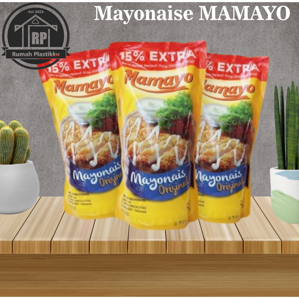 

Mamayo Mayonaise kemasan 500 gr dan 1000 gr