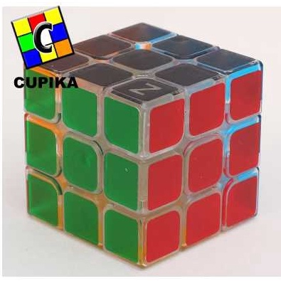 KODE C17O Rubik 3x3 3x3x3 ZCUBE Transparant mainan anak edukasi