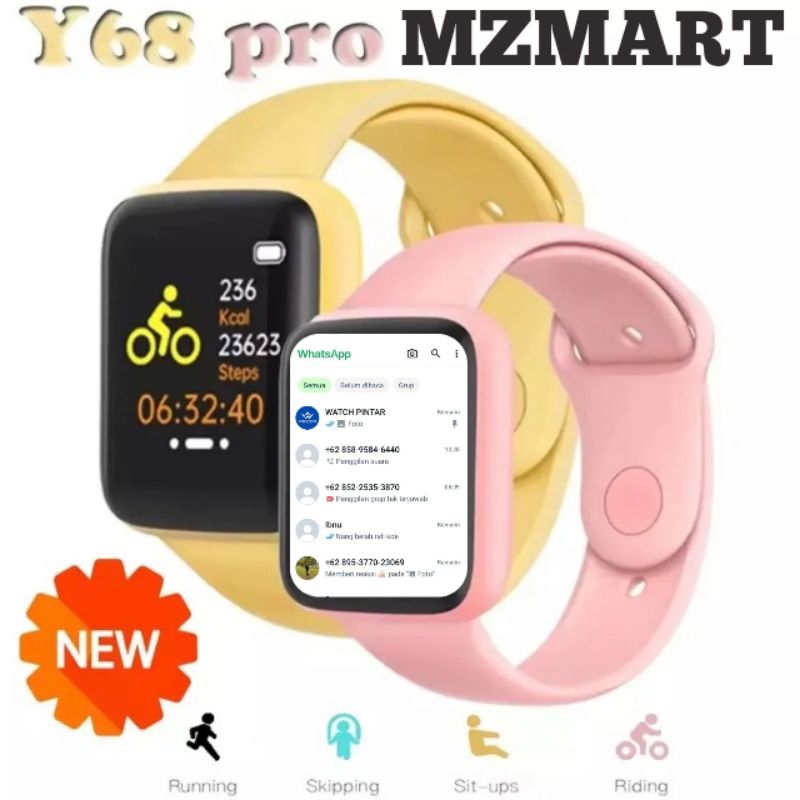 SMARTWATCH JAM HP ANDROID 4G BISA WHATSAPP TLFN SMS NO SIMCARD MEMORY