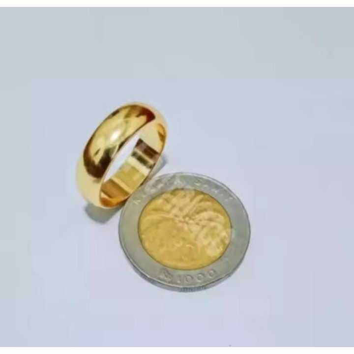 terbaru cincin koin langkah tahun 1991-1994 anti luntur 045