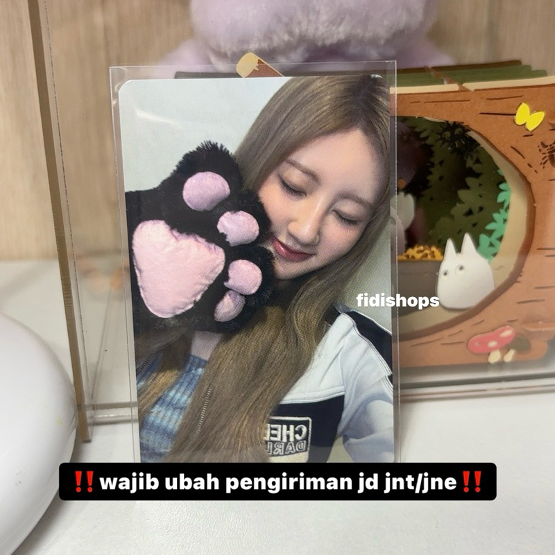 [READY] OFFICIAL BABYMONSTER RAMI PAW ROSE DAY LD LUCKY DRAW EVENT POB PC PHOTOCARD