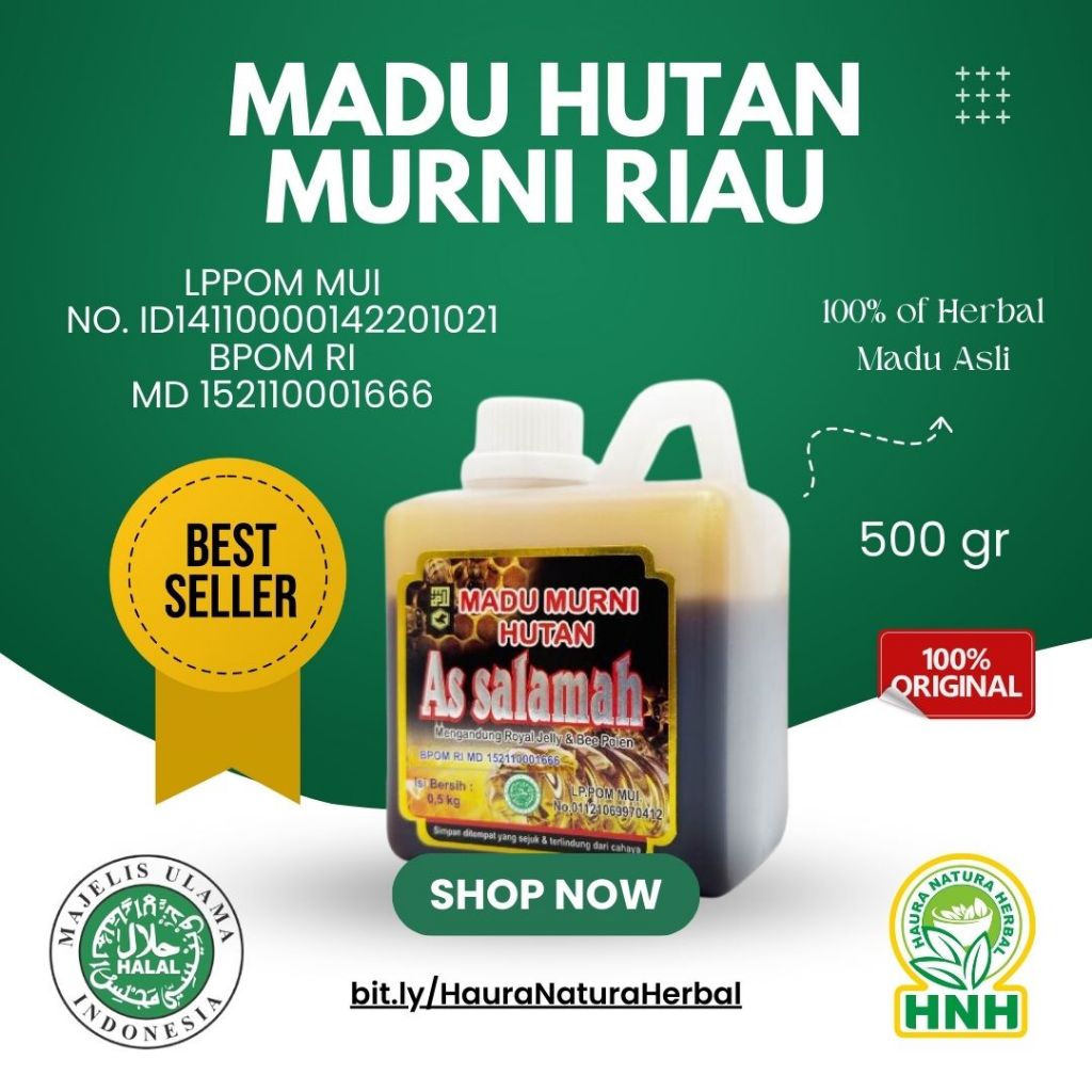 

Herbal Sakit Pinggang Batuk Asma - , 100% Original Madu Asli 500 gr