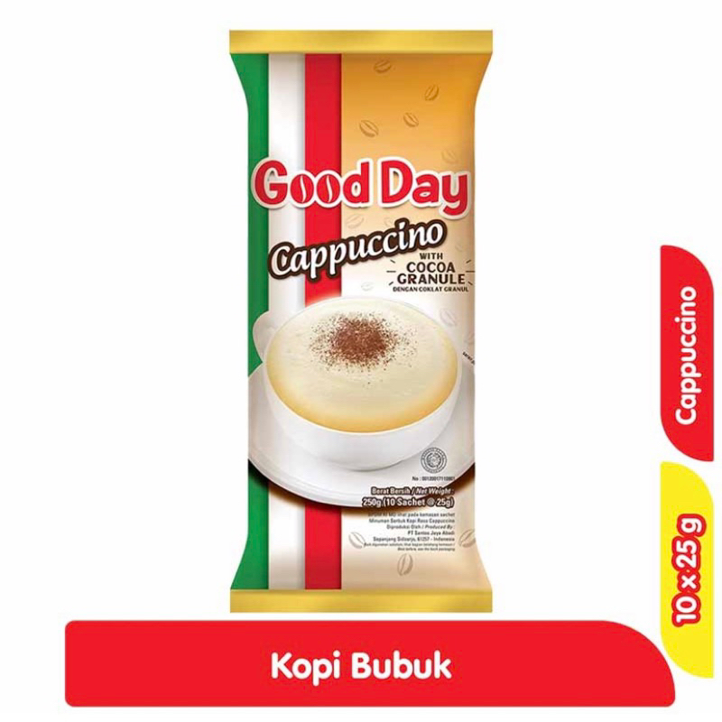 

Good Day Kopi Instant Cappuccino 10 x 25 g