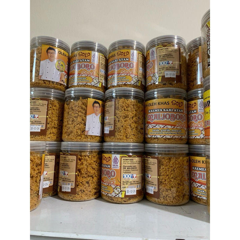 

KREMES AYAM MALIOBORO KREMESAN SARI AYAM SOLO