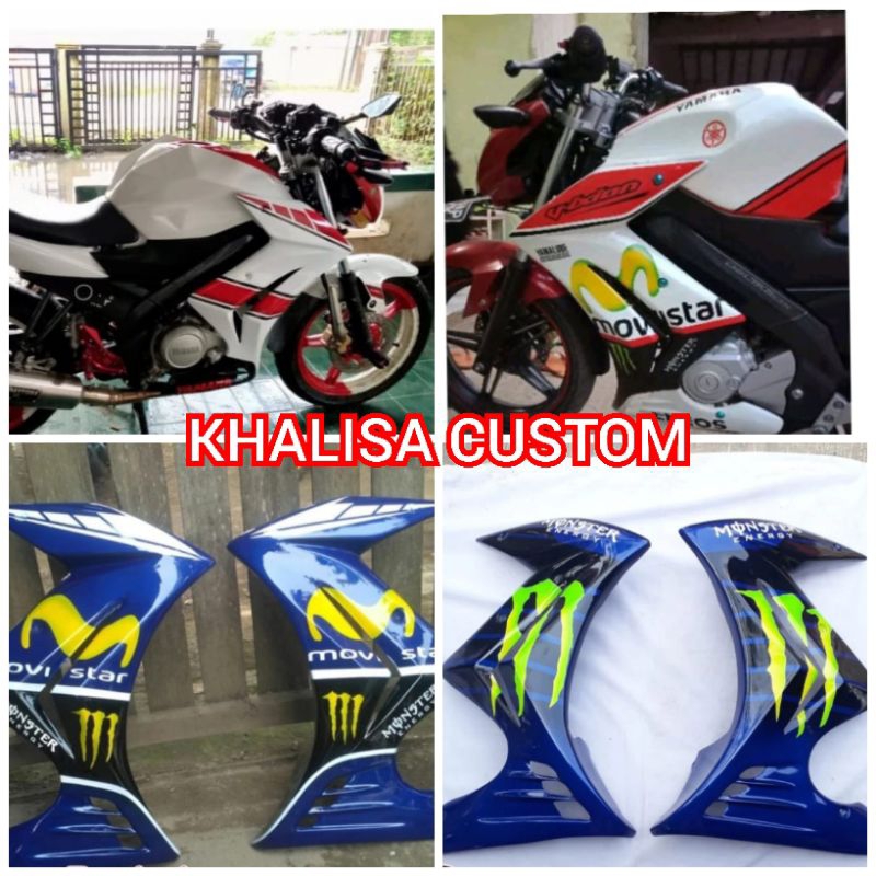 Half Fairing Yamaha Vixion Nvl Nva Model R125