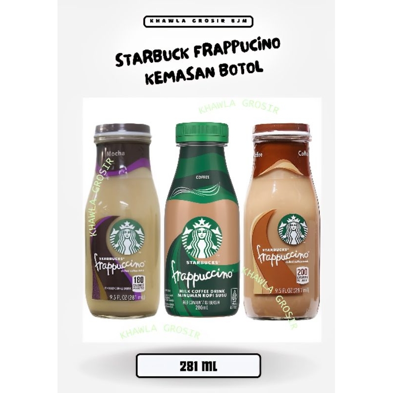 

KALSEL STARBUCKS FRAPPUCCINO COFFE MOCHA DRINK PET 280 ML FREE BUBBLE