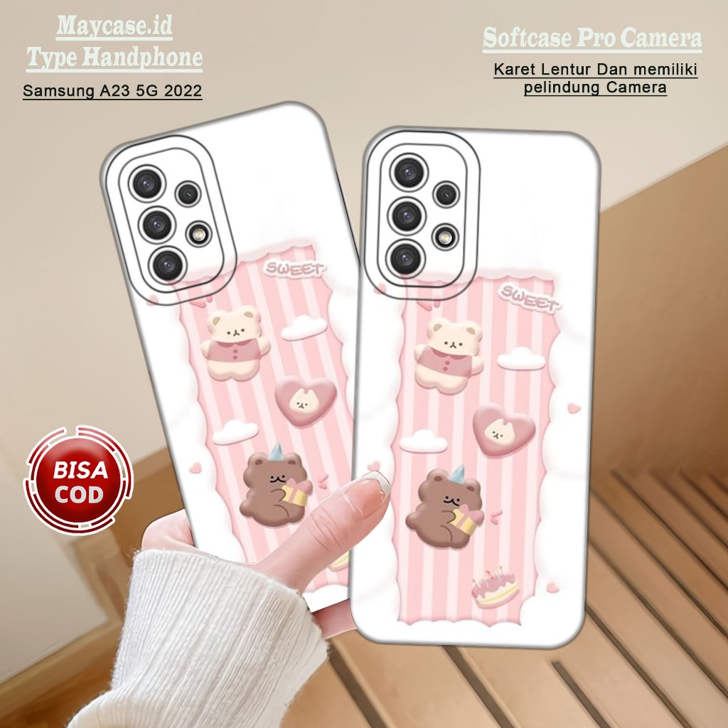 Casing Samsung A23 2022 - Case Samsung A23 2022 - Softcase Samsung A23 2022 - Pelindung Hp - Softcas