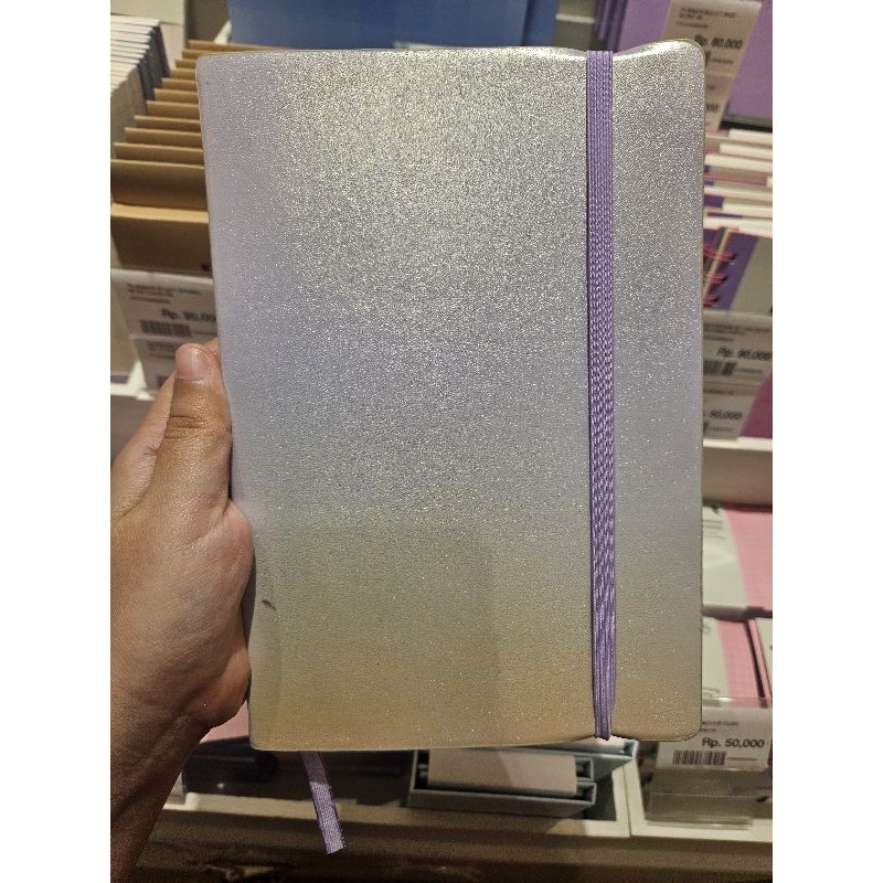 

FLYING TIGER FTC NOTEBOOK A5 PU COVER SHIMMER GLITTER BUKU