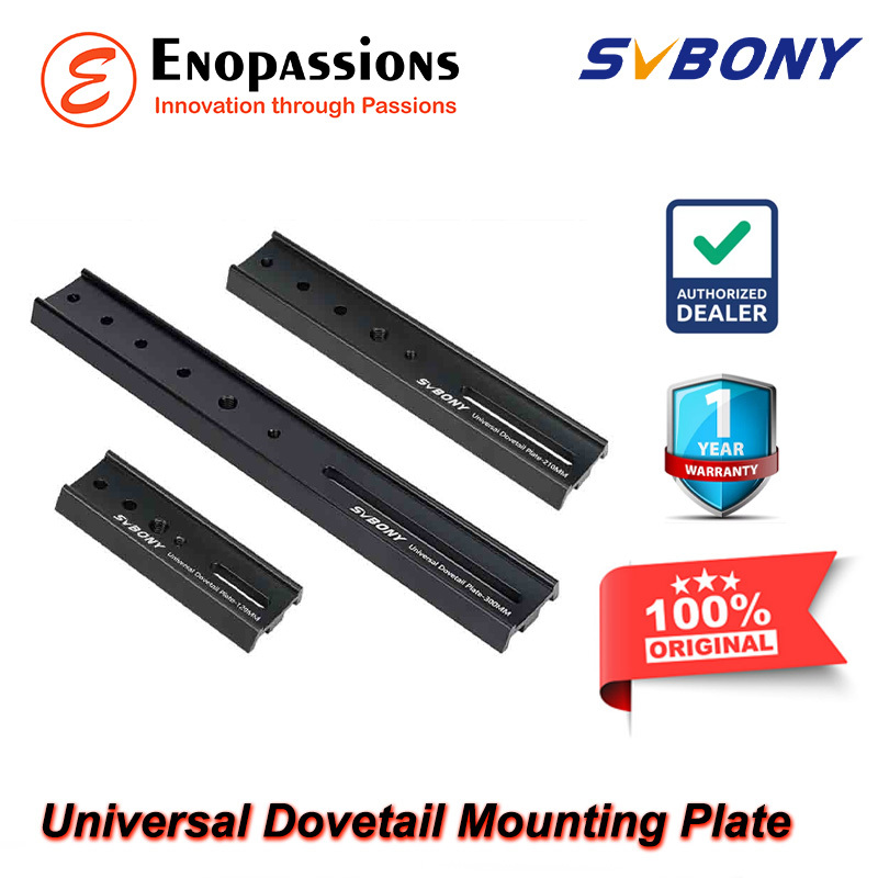 Svbony SV219 Universal Dovetail Mounting Plate Untuk Mounting Teleskop