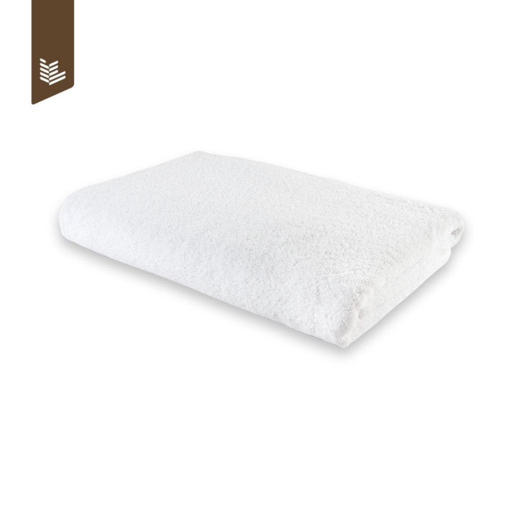 Indolinen Bath Towel White - Handuk Mandi Putih 100% Cotton 60x120cm