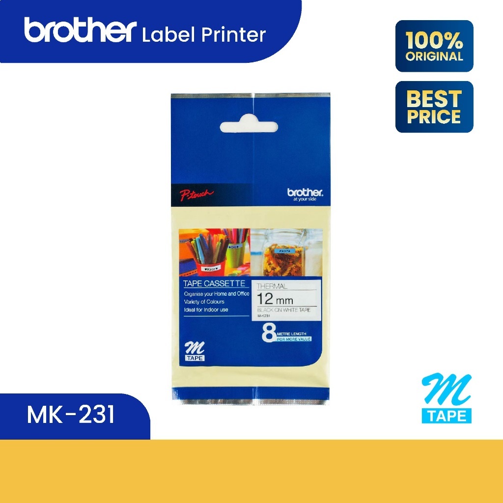 Label Brother P-Touch M-K231 PTOUCH label printer(brother)