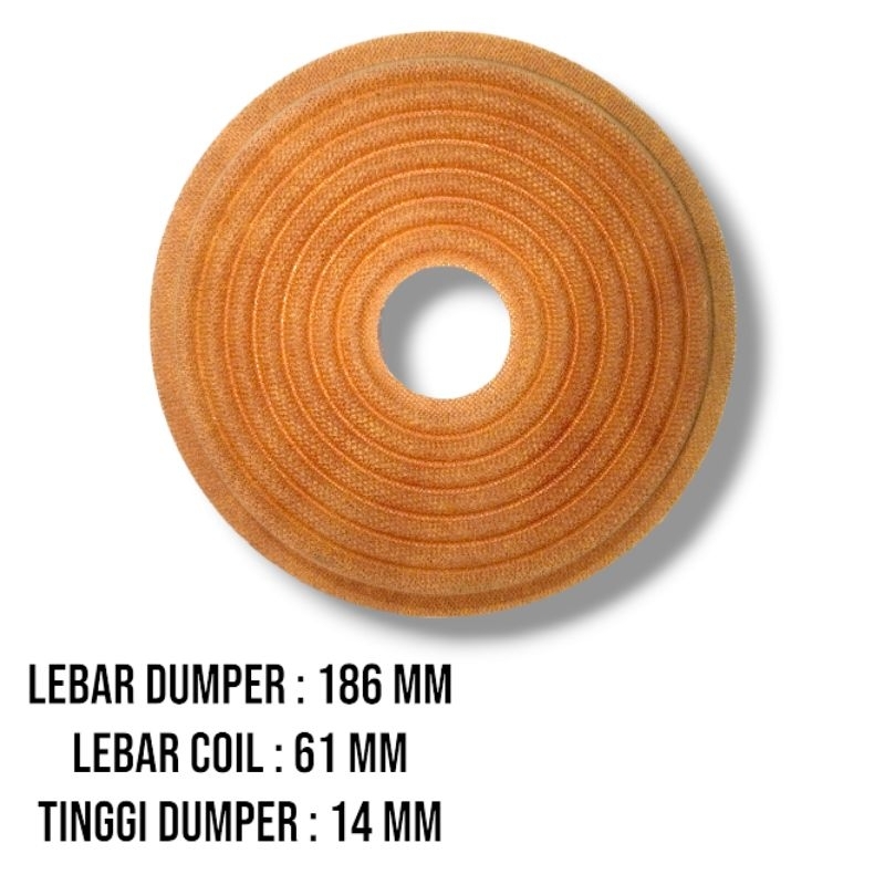 DAMPER SPEAKER TINGGI DEMPER SPEAKER 18 INCH MEMBRAN SPEAKER