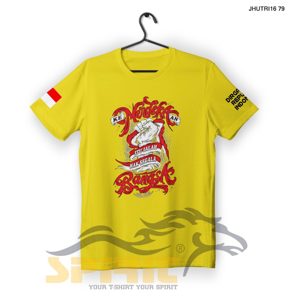 kaos merah putih agustusan - kaos agustusan 2024 - kaos 17 agustus 2024 untuk pria dan wanita