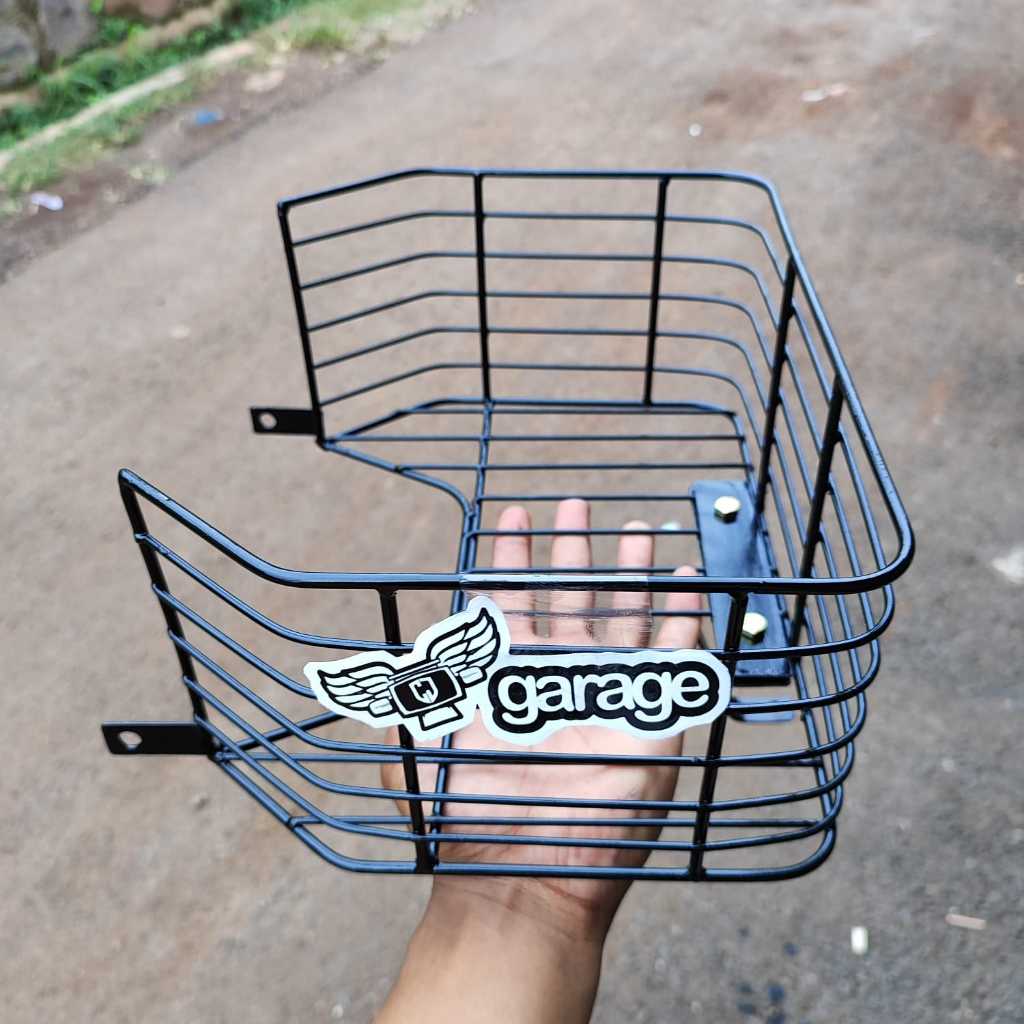UIO Keranjang Honda Supra x 125 DD R FULLSET Keranjang Set Cover Tas Bagasi Tengah Supra X 125 R
