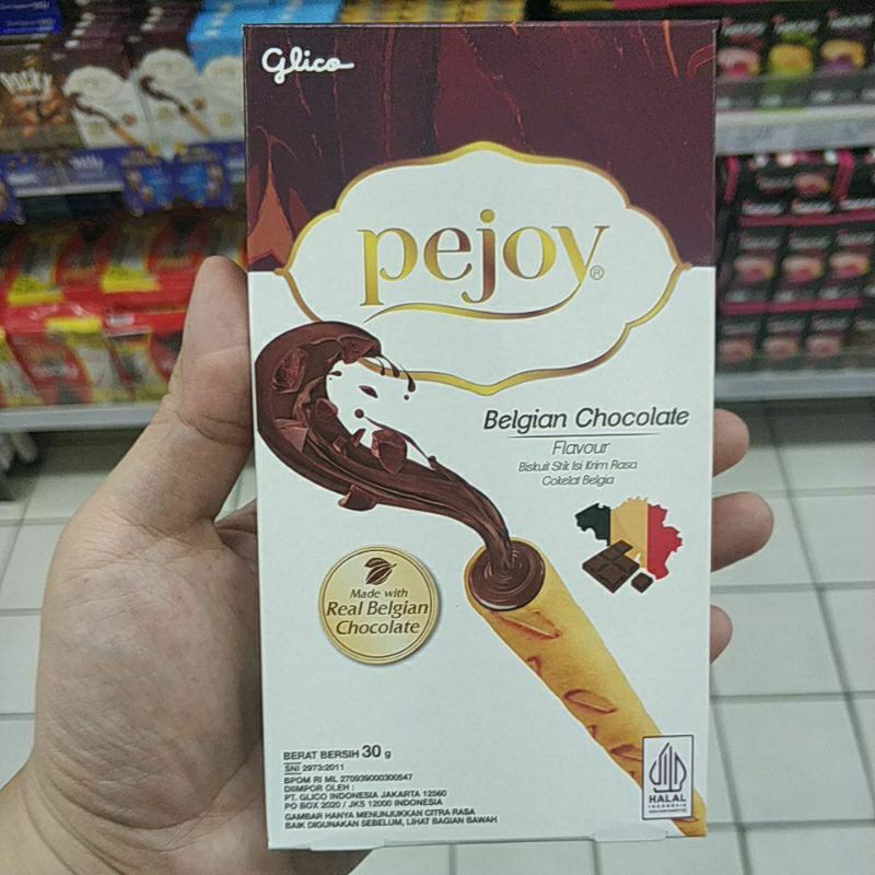 

Pejoy Belgian Chocolate 30gr