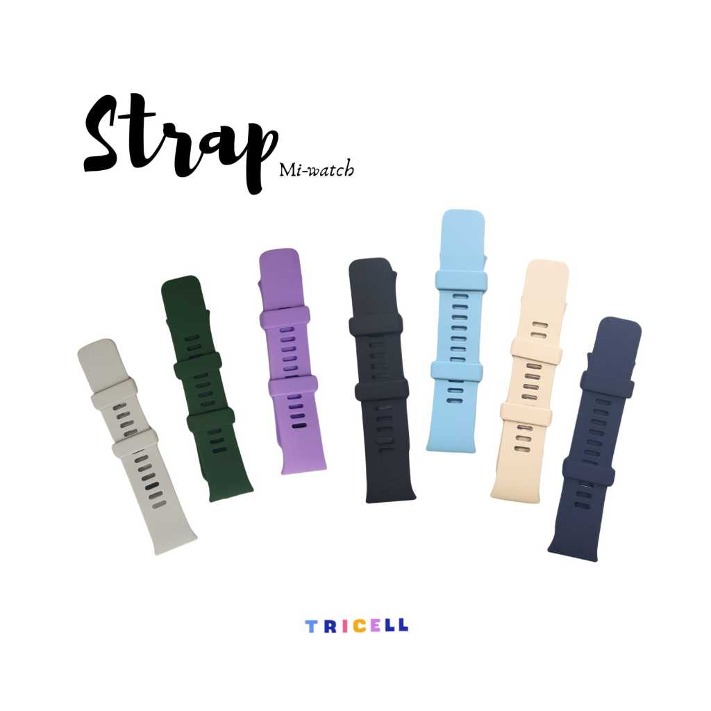 Tali Jam / Srap Redmi Watch 4 / Mi Watch 4 Tali Polos Warna Untuk Jam Tangan