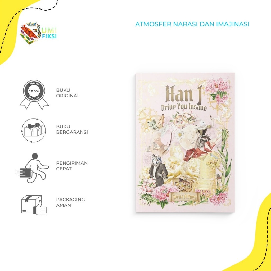 Buku Novel Han J : Drive You Insane - Virda A. Putri - Coconut Books - Bumifiksi