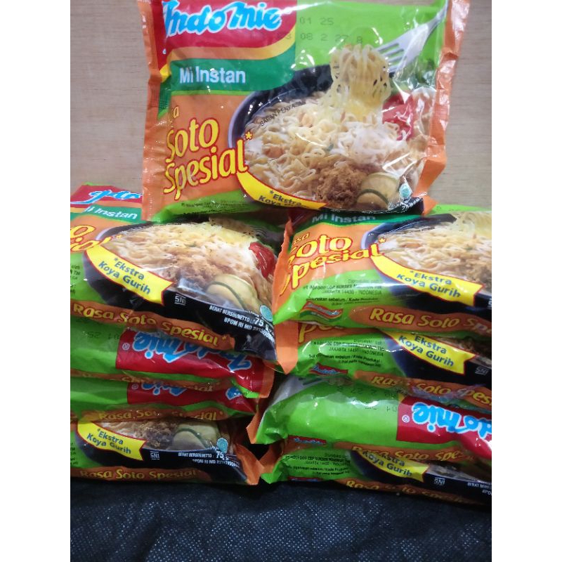 

INDOMIE KUAH RASA SOTO SPESIAL 5 BKS