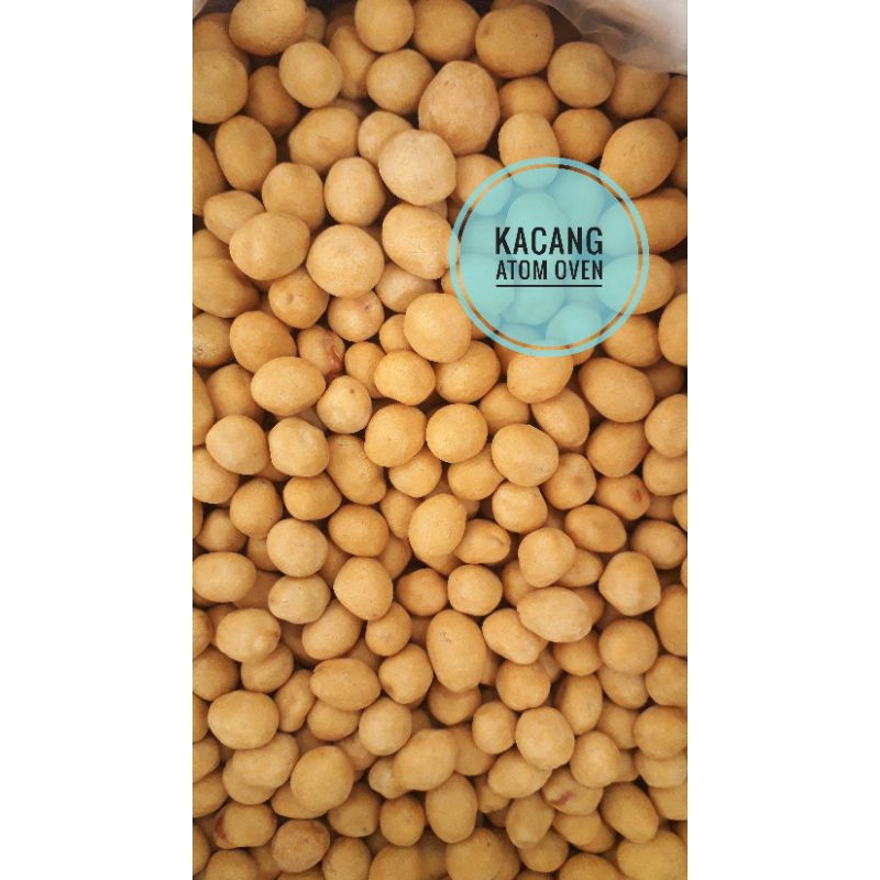 

kacang atom oven 250gram