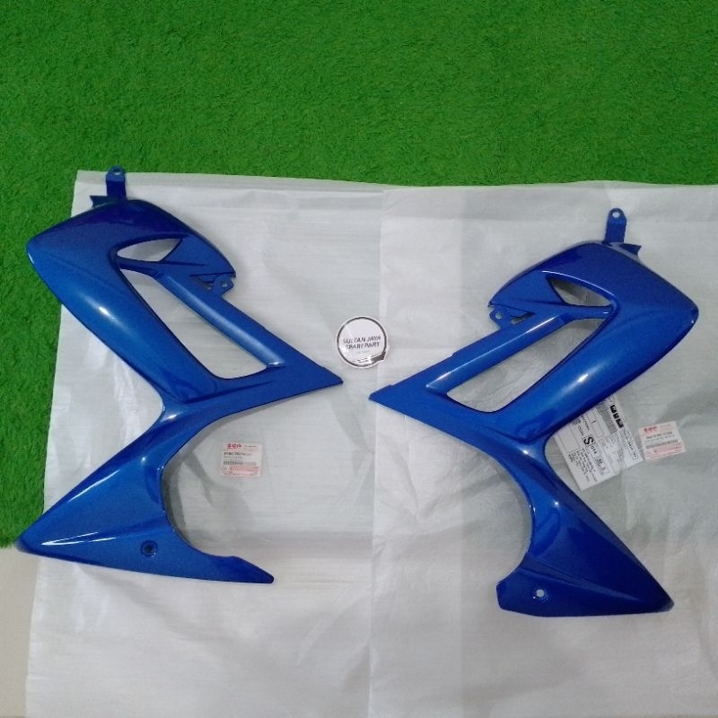 SET SAYAP SUZUKI SATRIA FU CBU BIRU (SEPASANG) KANAN KIRI ORI SGP
