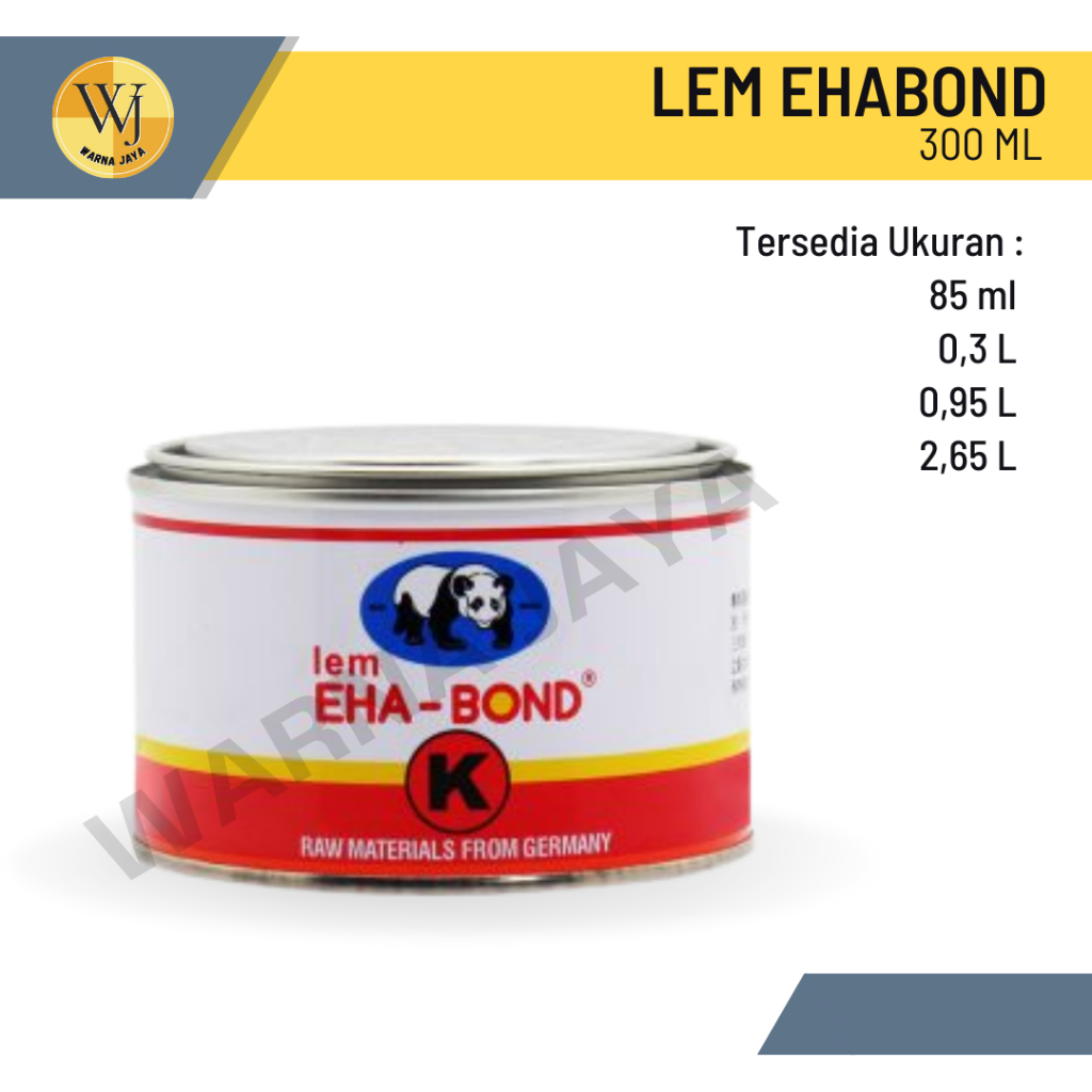 

Lem Eha Bond Merah 0,5 kg / Lem Ehabond 0,3 Liter 300ml