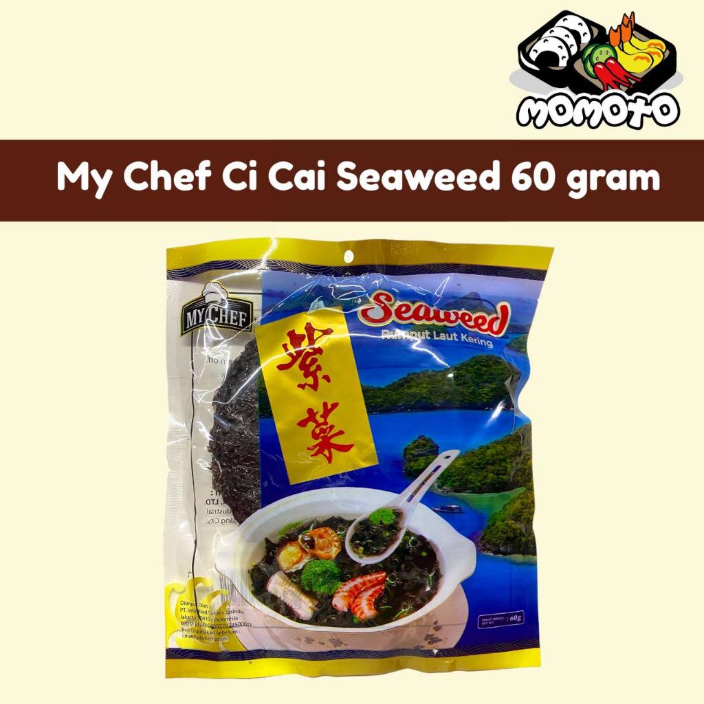 

My Chef Ci Cai Seaweed Rumput Laut Kering 60 gram Zi zai Cijai