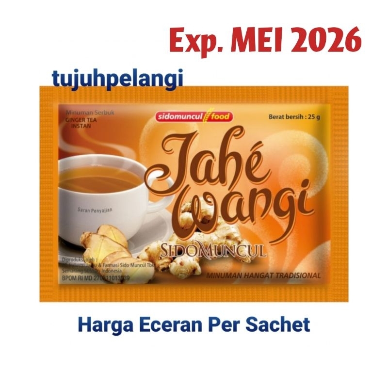 

JAHE WANGI SIDOMUNCUL SACHET - ECER