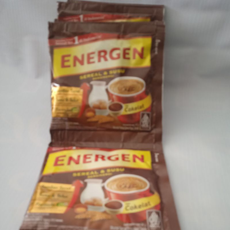 

Energen sereal dan susu rasa cokelat