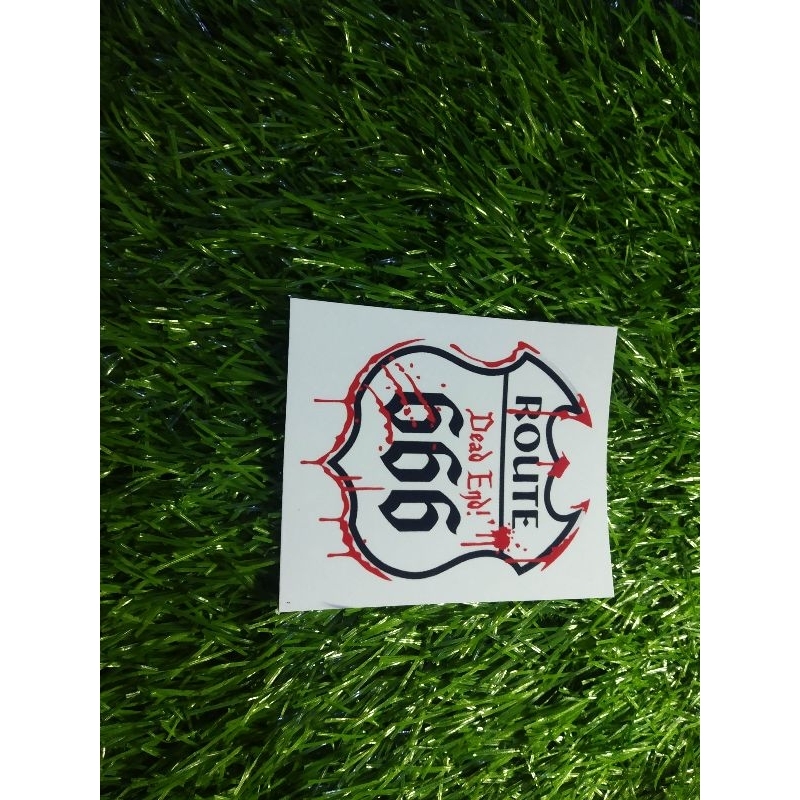 

print stiker 666