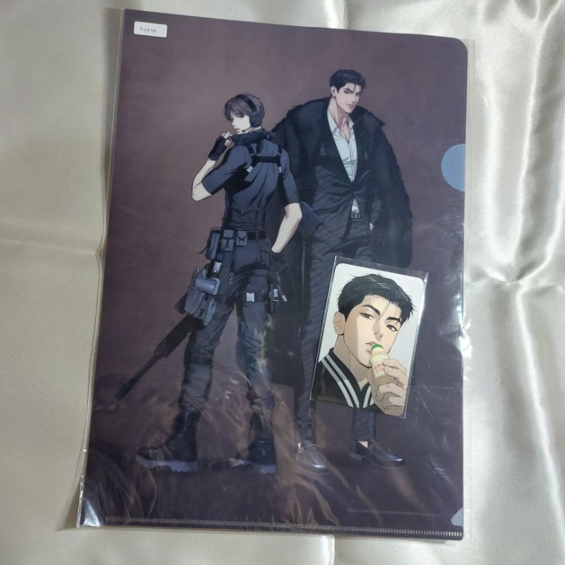 MERCH CLEAR FILE ONLY LEZHIN JINX JAEKYUNG KIM DAN PHOTOCARD OFFICIAL JMEESHOP