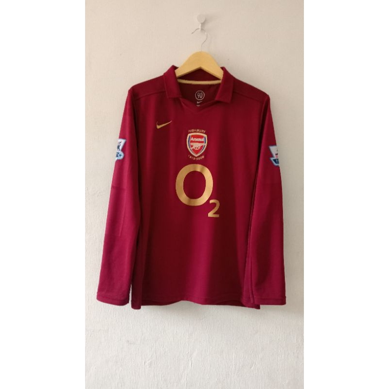 Jersey Arsenal 2006 nns Fabregas LS