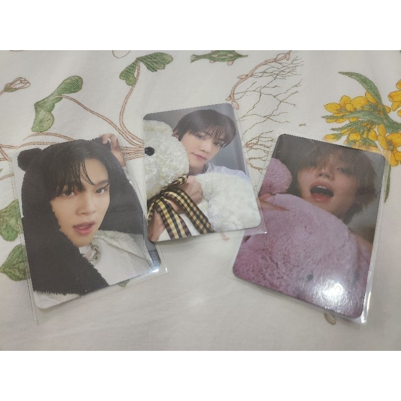PC NCT, Taeyong bunny, haechan beruang,taeyong boneka