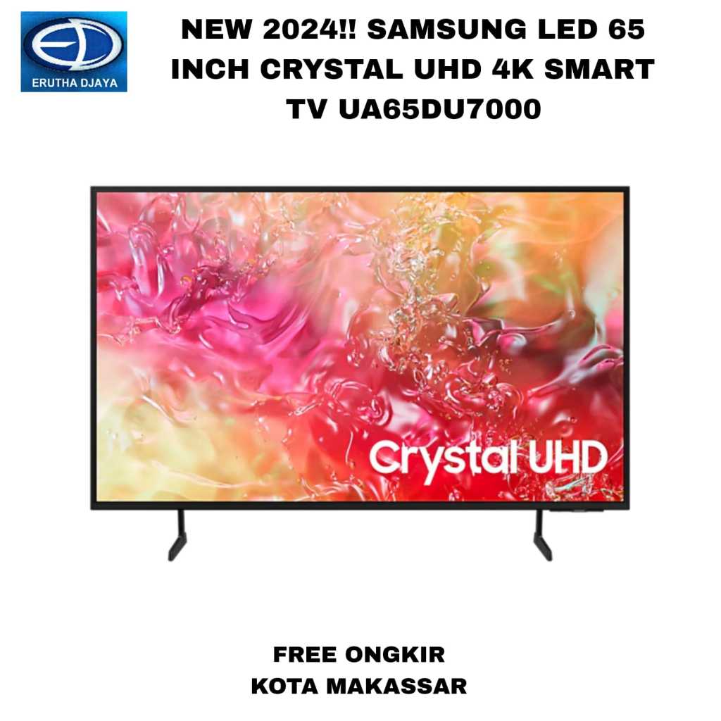SAMSUNG LED 65 INCH CRYSTAL UHD 4K SMART TV 65DU7000
