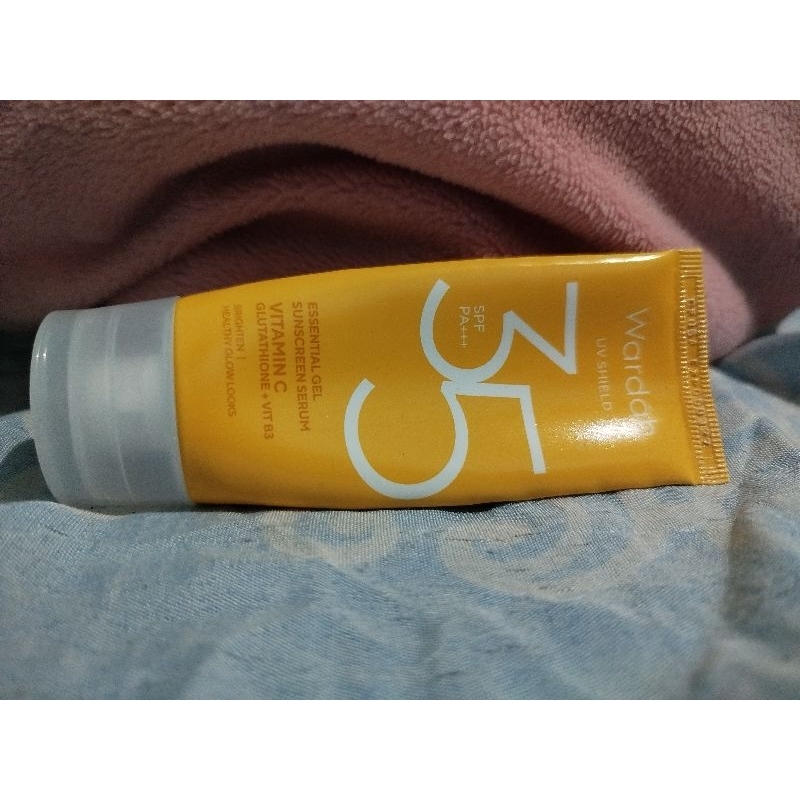 Wardah Sunscreen (kuning) SPF 35 New Pakage