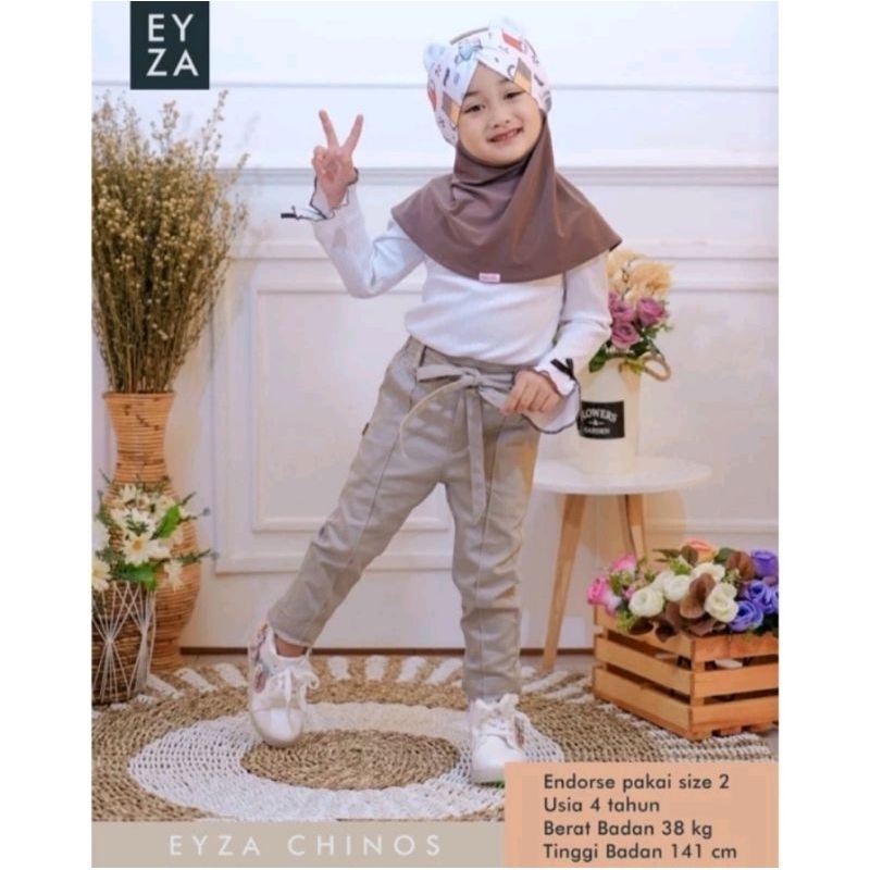 Eyza kids chinos anak perempuan