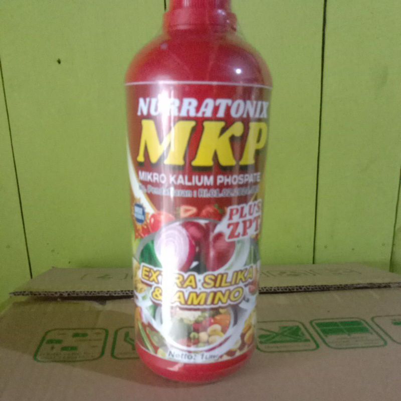 PUPUK CAIR KALIUM PHOSPATE MKP NURRATONIX MKP MIKRO KALIUM PHOSPATE PLUS ZPTEXTRA SILIKA DAN AMINO