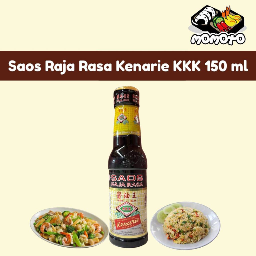 

Saos Raja Rasa Kecap KKK Cap Kenarie 150 ml Kecil Halal