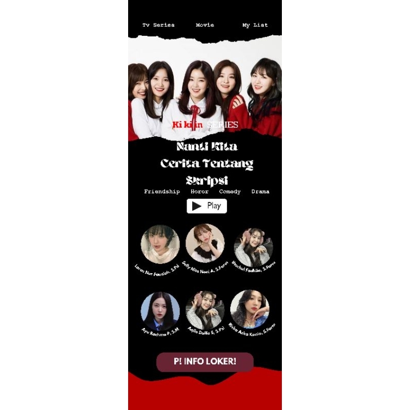 Design Banner Wisuda/seminar hasil skripsi.