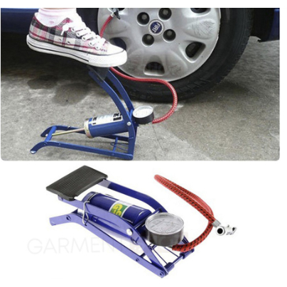 Pompa Injak Kaki Foot Pump Portable- Pompa Ban Motor Mobil