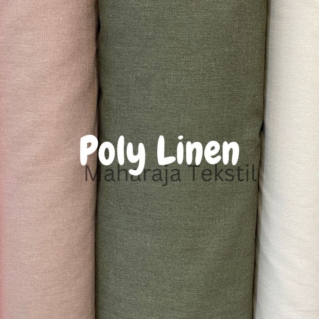 Kain Poly Linen / Polo Linen Premium / Kain Linen / Linen Premium