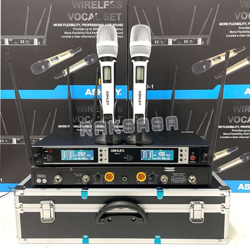 Mic wireless Ashley PRO 1 original ashley PRO1 free koper ashley Pro 1