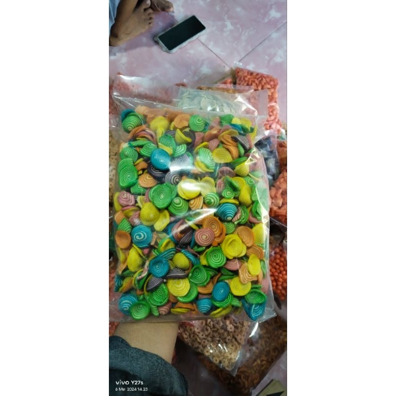 

Snack Uenak Kuping Gajah Rimboy Varian Rasa 500gr