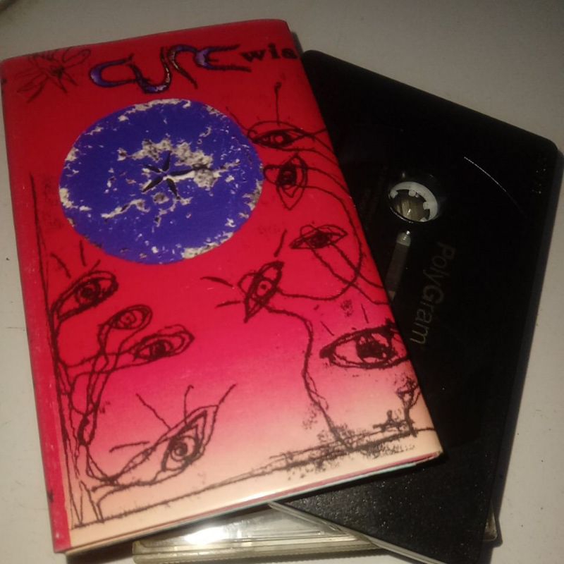 The Cure  kaset  pita (rare)  Wish