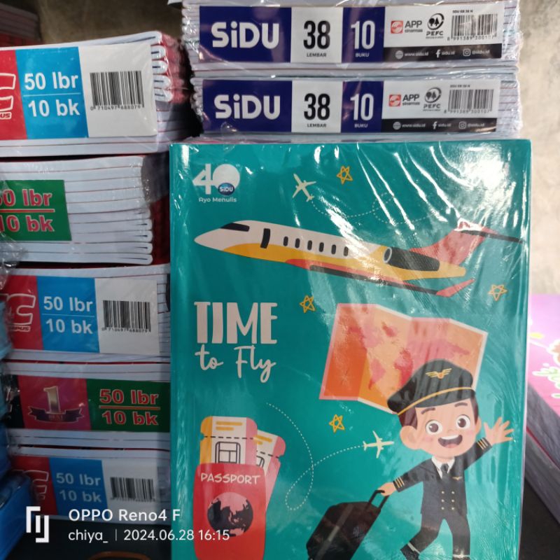

BUKU SIDU 38 LEMBAR 10PCS