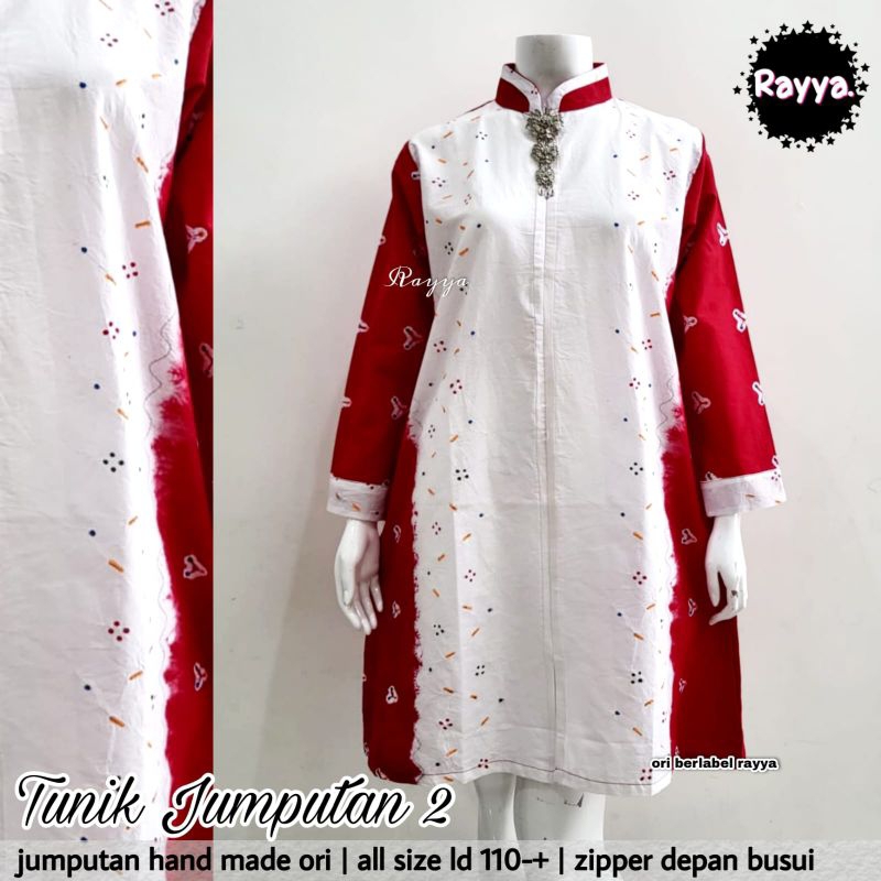 Tunik jumputan 2 ori rayya batik