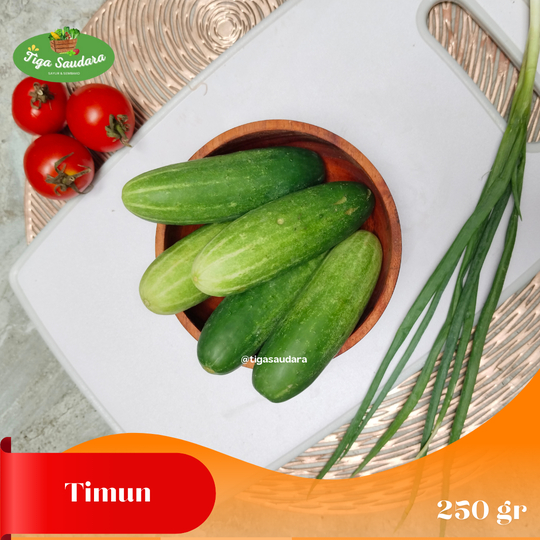 

Timun 250 gr I Sayuran Tiga Saudara I Pengiriman Instan Cimahi